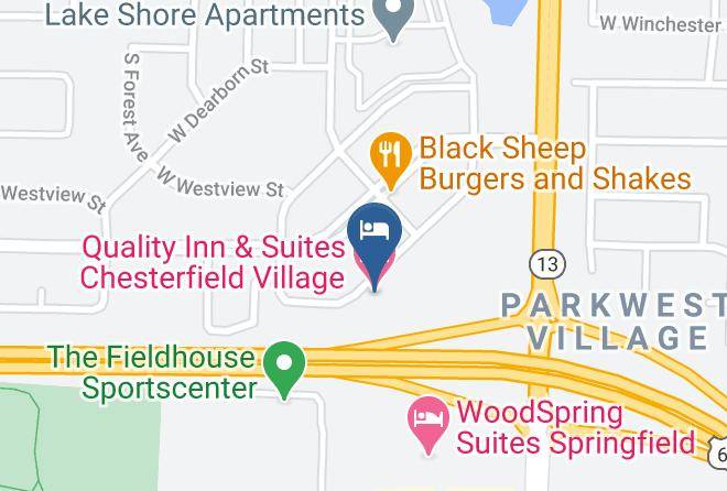 Greene - Quality Inn & Suites Chesterfield Village Maps