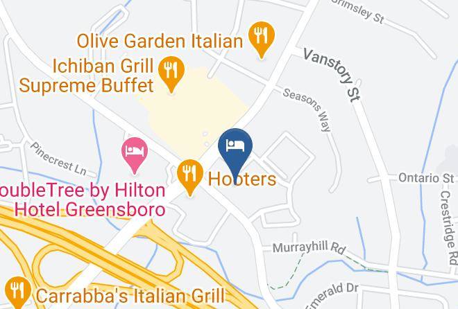 Guilford - Quality Inn & Suites Coliseum Maps