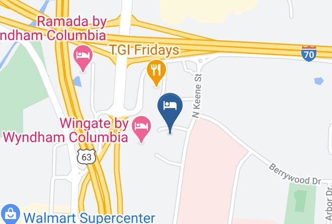 Boone - Quality Inn & Suites Columbia I 70 Maps