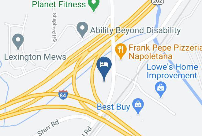 Quality Inn & Suites Danbury Near University Map