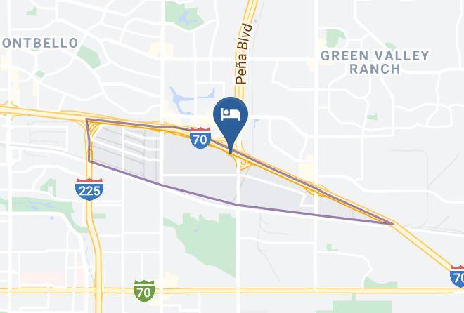 Quality Inn & Suites Denver Airport Gateway Park Map