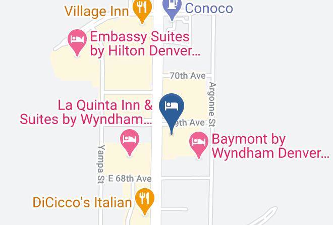 Denver - Quality Inn & Suites Denver International Airport Maps