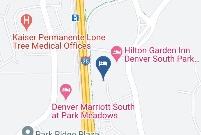 Douglas - Quality Inn & Suites Denver South Park Meadows Area Maps