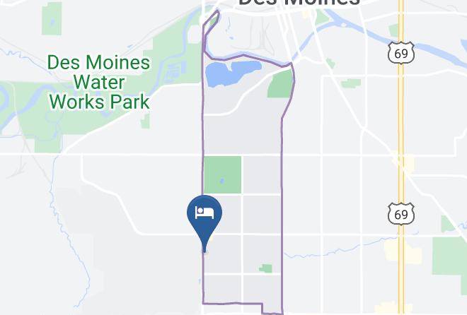 Polk - Quality Inn & Suites Des Moines Airport Maps
