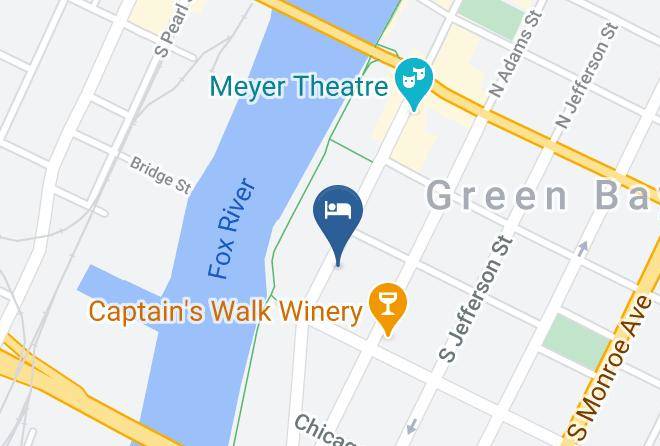 Quality Inn & Suites Downtown Map