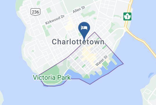 Queens - Quality Inn & Suites Downtown Charlottetown Maps