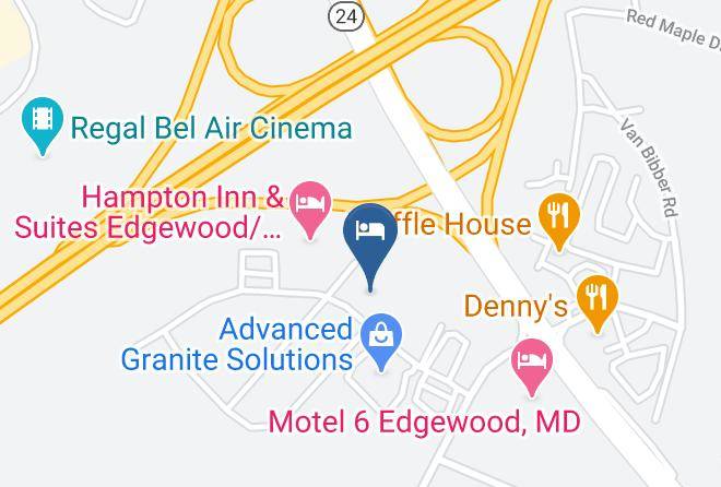 Harford - Quality Inn & Suites Bel Air I 95 Exit 77a Maps