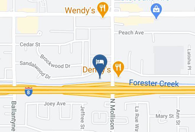 San Diego - Quality Inn & Suites El Cajon San Diego East Maps