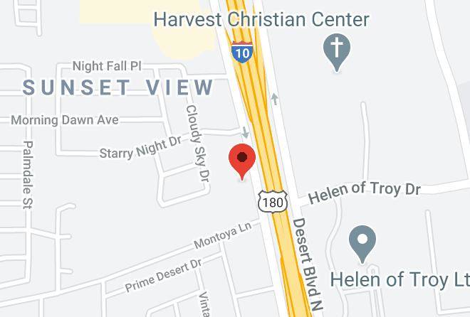 El Paso - Quality Inn & Suites El Paso I 10 Maps