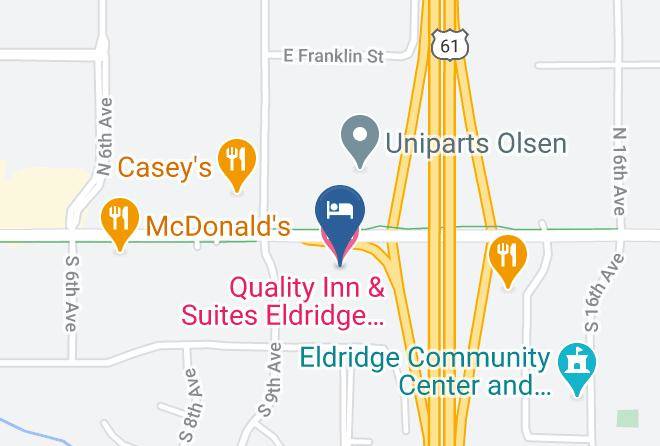 Scott - Quality Inn & Suites Eldridge Davenport North Maps