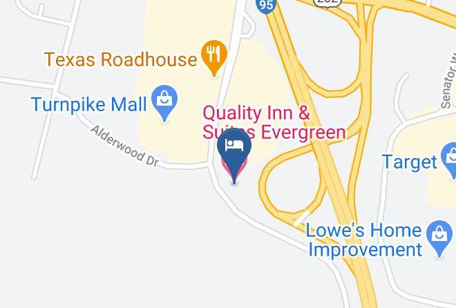 Kennebec - Quality Inn & Suites Evergreen Hotel Maps