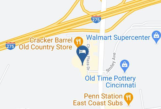 Hamilton - Quality Inn & Suites Cincinnati I 275 Maps