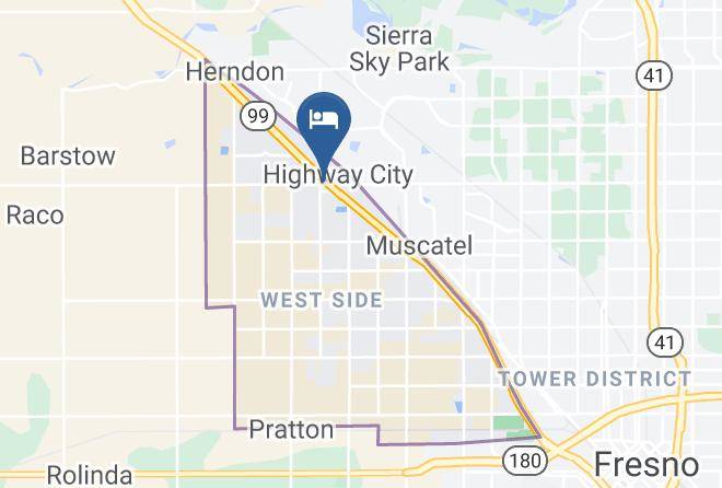 Fresno - Quality Inn & Suites Fresno Northwest Maps