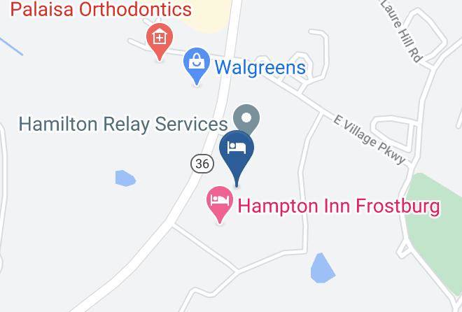 Allegany - Quality Inn & Suites Frostburg Cumberland Maps