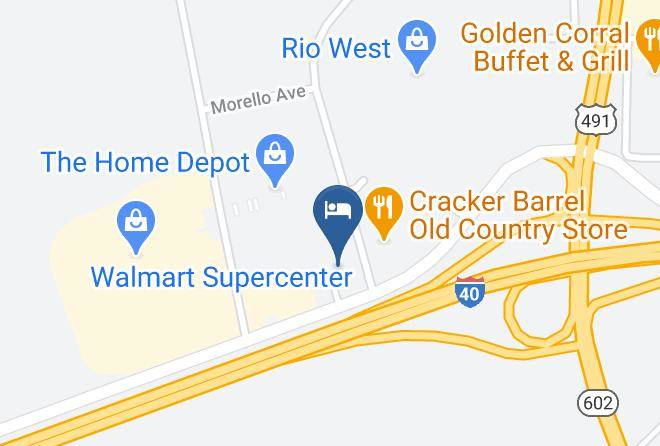 Mckinley - Quality Inn & Suites Gallup I 40 Exit 20 Maps