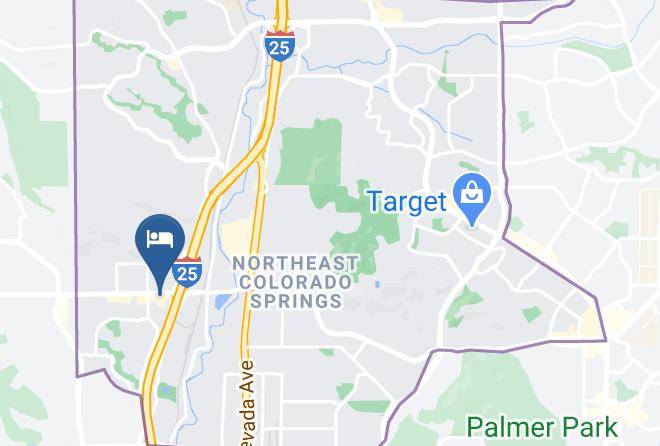 El Paso - Quality Inn & Suites Garden Of The Gods Maps