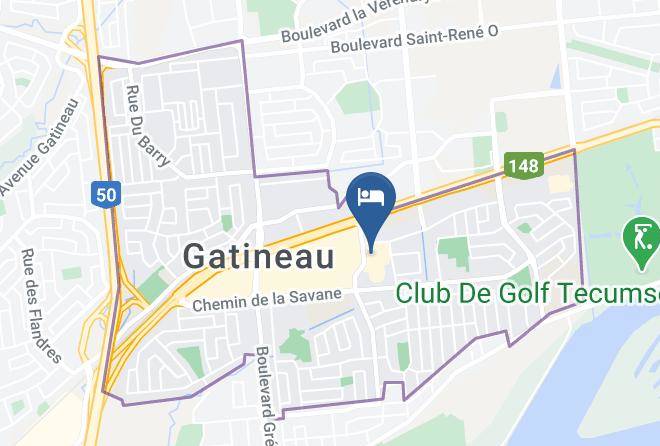 Gatineau - Quality Inn & Suites Conference Maps