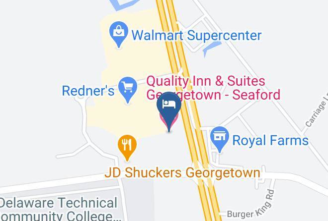 Sussex - Quality Inn & Suites Georgetown Seaford Maps