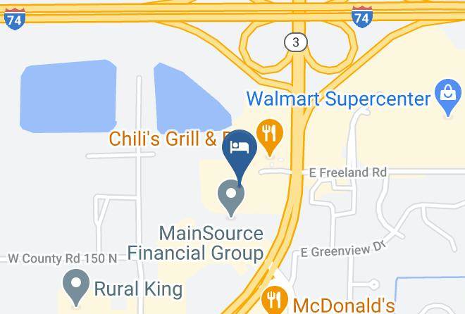 Decatur - Quality Inn & Suites Greensburg I 74 Maps