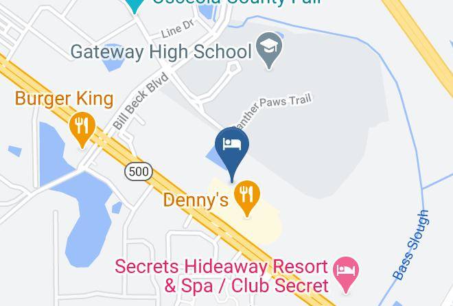 Osceola - Quality Inn & Suites Heritage Park Maps