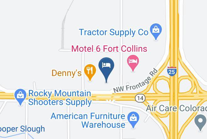 Larimer - Quality Inn & Suites I 25 North Maps