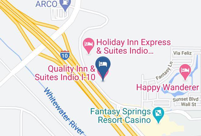 Riverside - Quality Inn & Suites Indio I 10 Maps