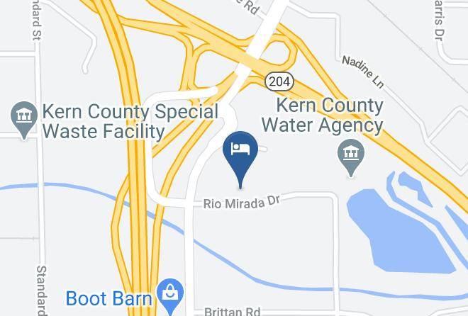 Kern - Quality Inn & Suites Near Downtown Bakersfield Maps