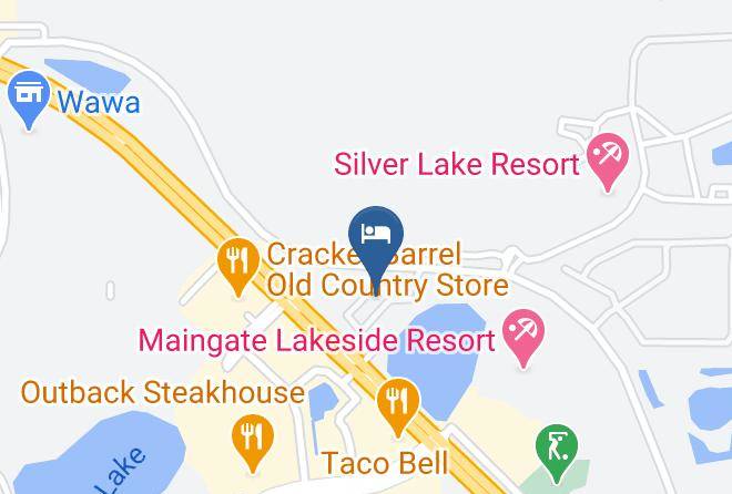 Quality Inn & Suites Kissimmee By The Lake Map