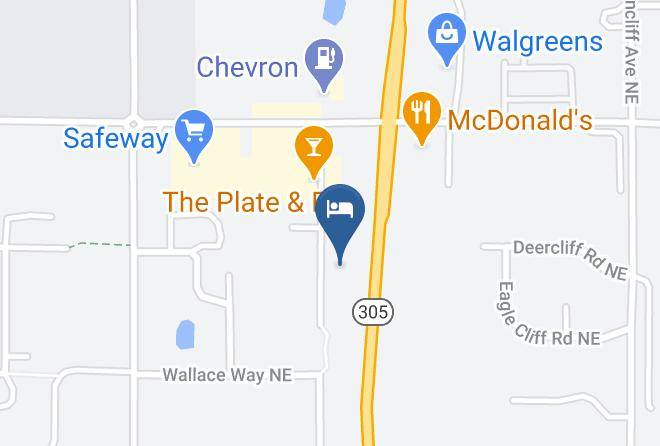 Kitsap - Quality Inn & Suites Bainbridge Island Maps