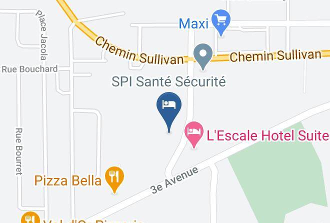 La Vallee De L Or Regional County Municipality - Quality Inn & Suites Val Dor Maps
