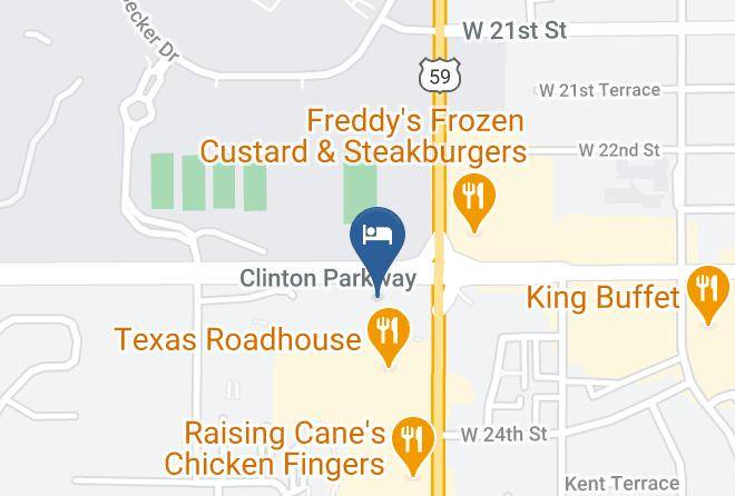 Douglas - Quality Inn & Suites Lawrence University Area Hotel Maps