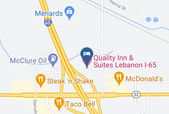Boone - Quality Inn & Suites Lebanon I 65 Maps