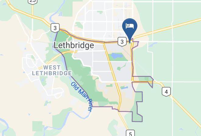 Division 2 - Quality Inn & Suites Lethbridge Maps