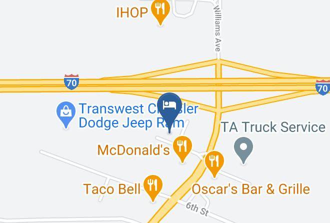 Lincoln - Quality Inn & Suites Limon Maps