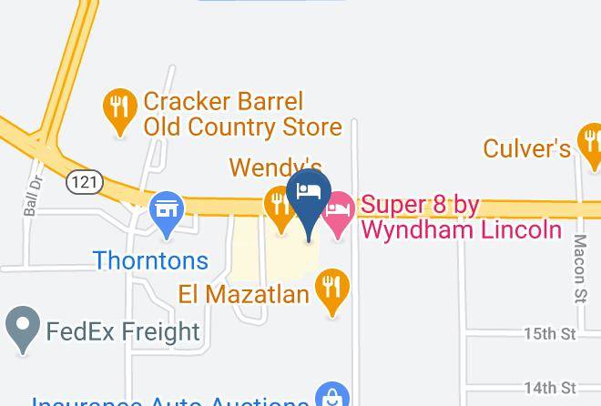 Logan - Quality Inn & Suites Lincoln Near I 55 Maps