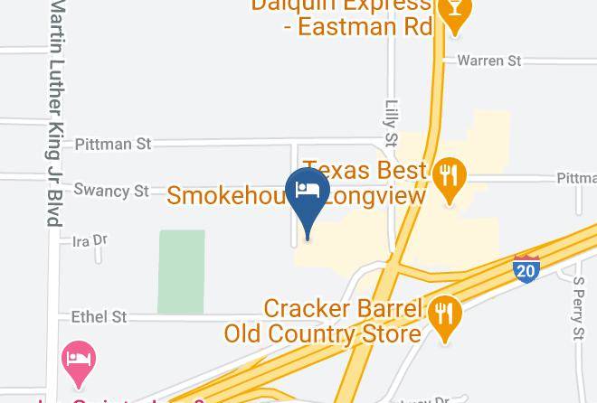 Gregg - Quality Inn & Suites Longview Maps