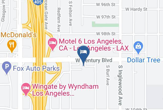Los Angeles - Quality Inn & Suites Los Angeles Airport Lax Maps