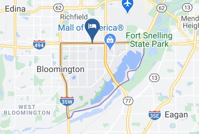 Hennepin - Quality Inn & Suites Mall Of America Msp Airport Maps