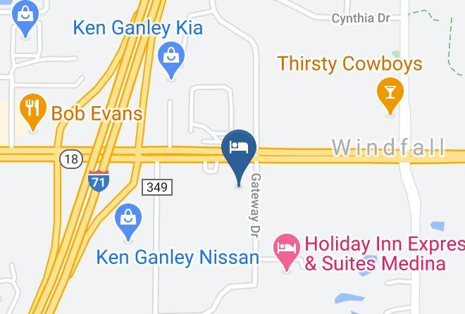 Medina - Quality Inn & Suites Medina Akron West Maps