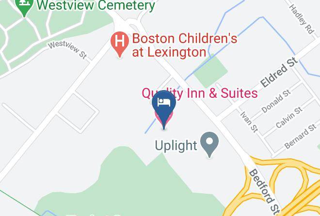 Middlesex - Quality Inn & Suites Lexington Maps