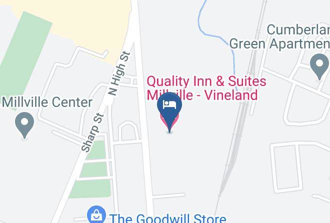 Cumberland - Quality Inn & Suites Millville Vineland Maps