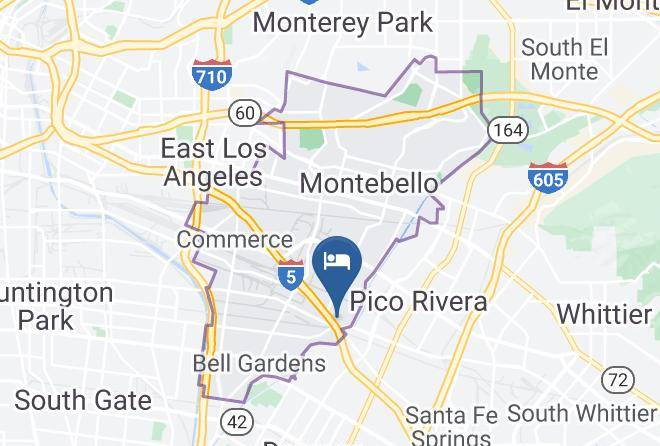 Los Angeles - Quality Inn & Suites Montebello Los Angeles Maps
