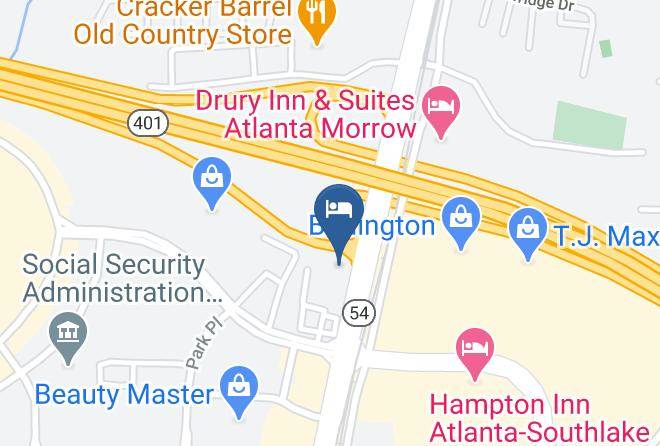 Clayton - Quality Inn & Suites Morrow Atlanta South Maps