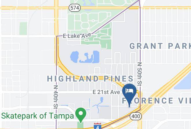 Hillsborough - Quality Inn & Suites Near Fairgrounds Ybor City Maps