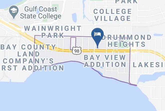 Bay - Quality Inn & Suites Near Panama City Beach Maps