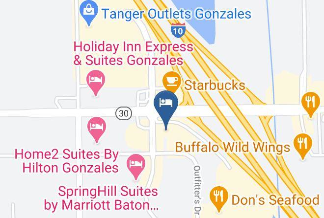 Ascension Par - Quality Inn & Suites Near Tanger Outlet Mall Maps