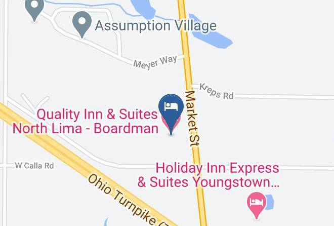 Mahoning - Quality Inn & Suites North Lima Boardman Maps