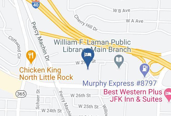 Pulaski - Quality Inn & Suites North Little Rock Maps