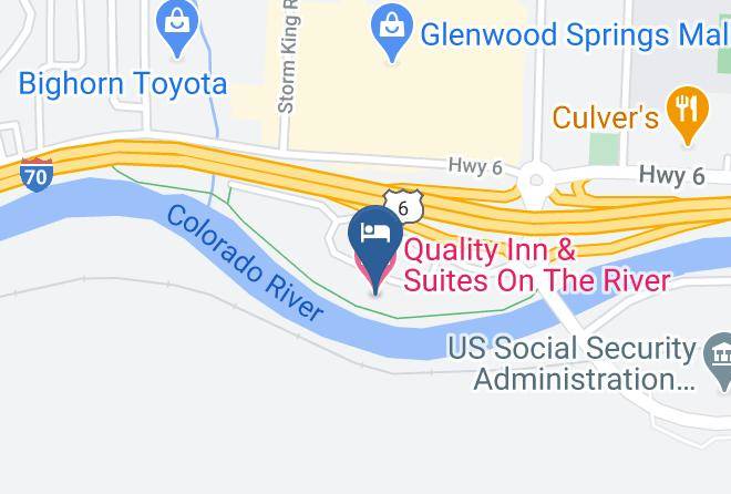 Garfield - Quality Inn & Suites On The River Maps