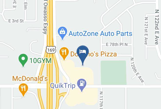 Tulsa - Quality Inn & Suites Owasso Us 169 Maps